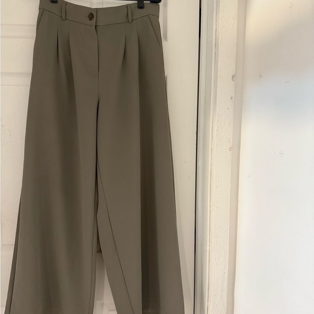 LOFT Sage Wide-Leg Trousers